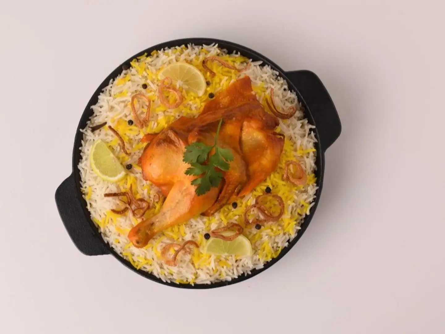 Half Mandi Chicken With Basmati Rice