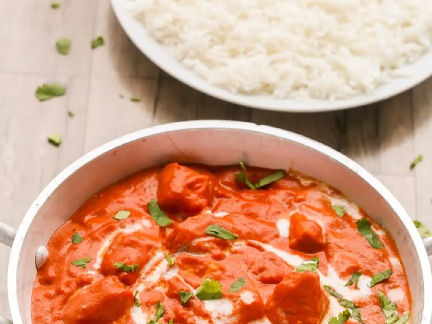 Butter Chicken + White Rice