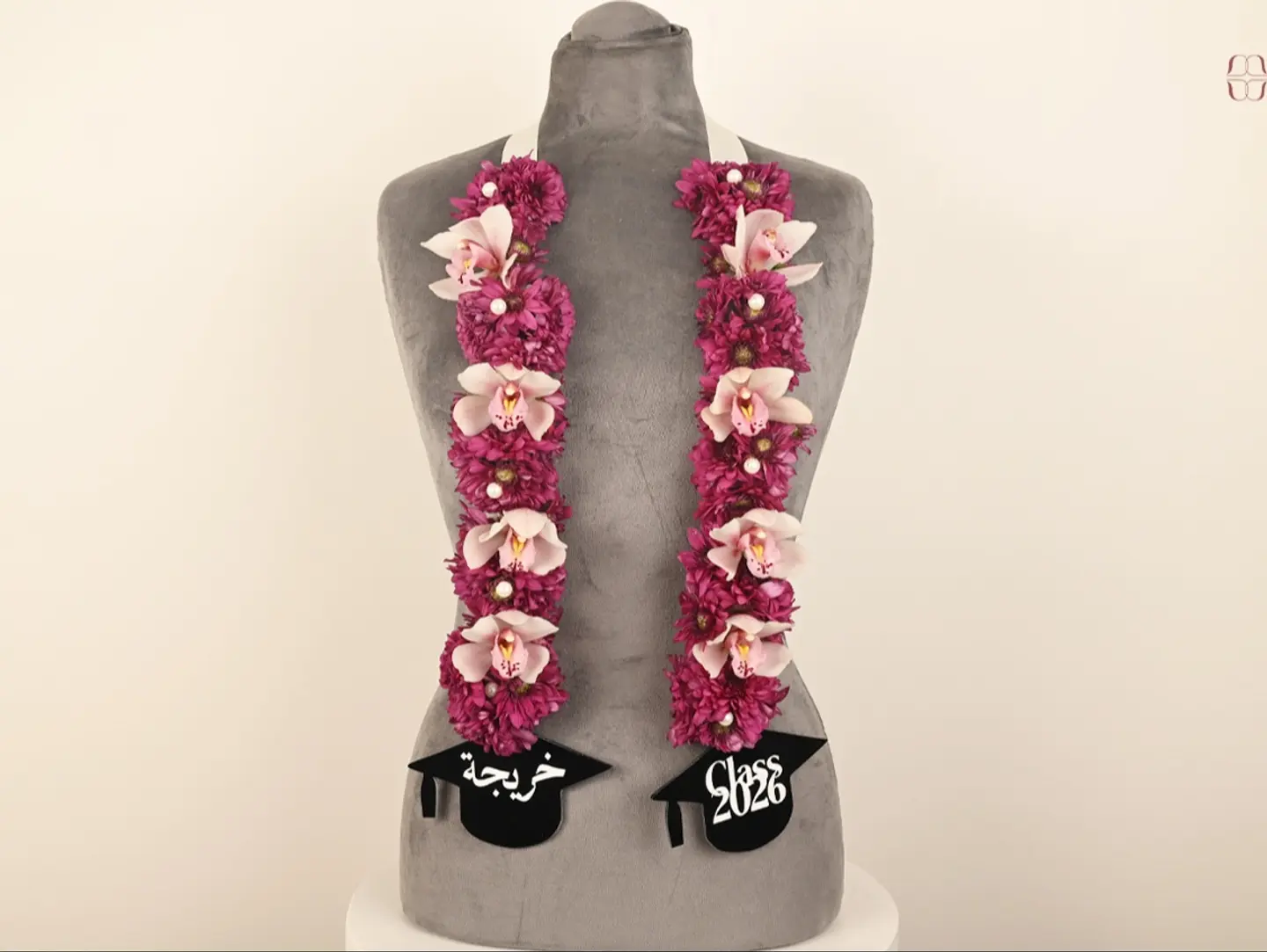 Natural Cymbidium Necklace