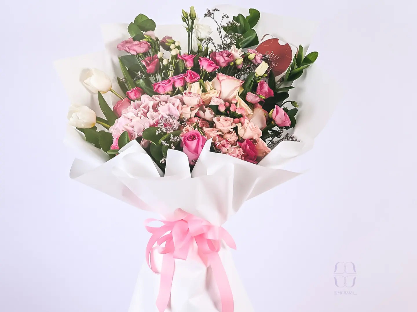 باقه الحنان الورديه