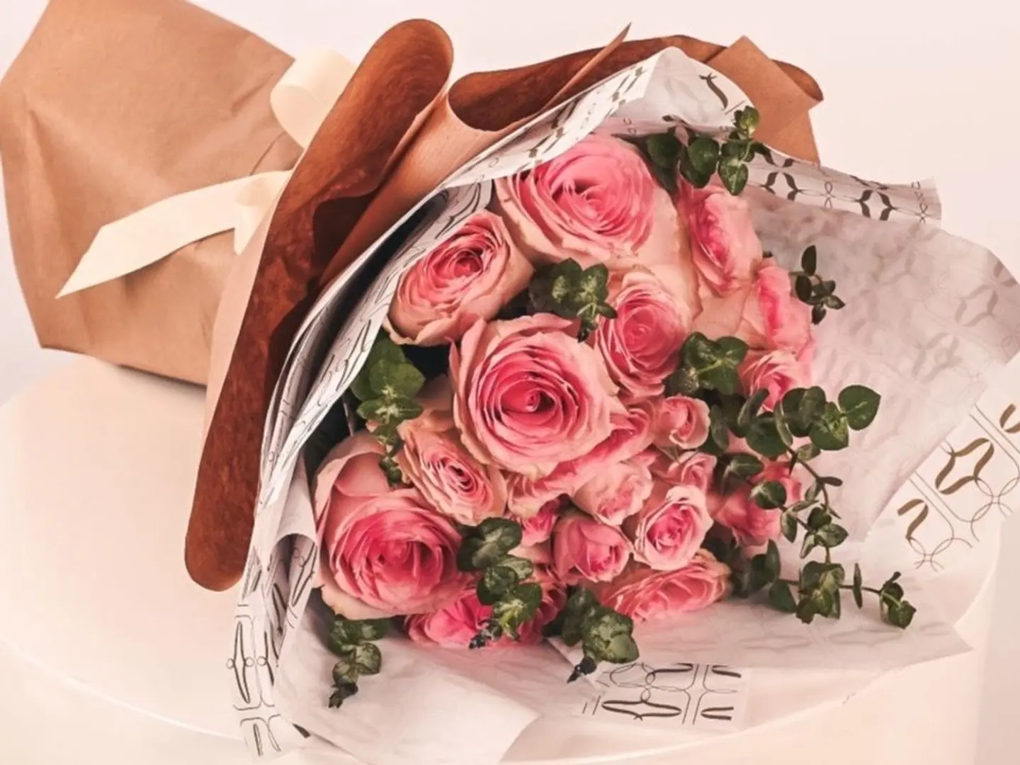 باقه الامل الورديه