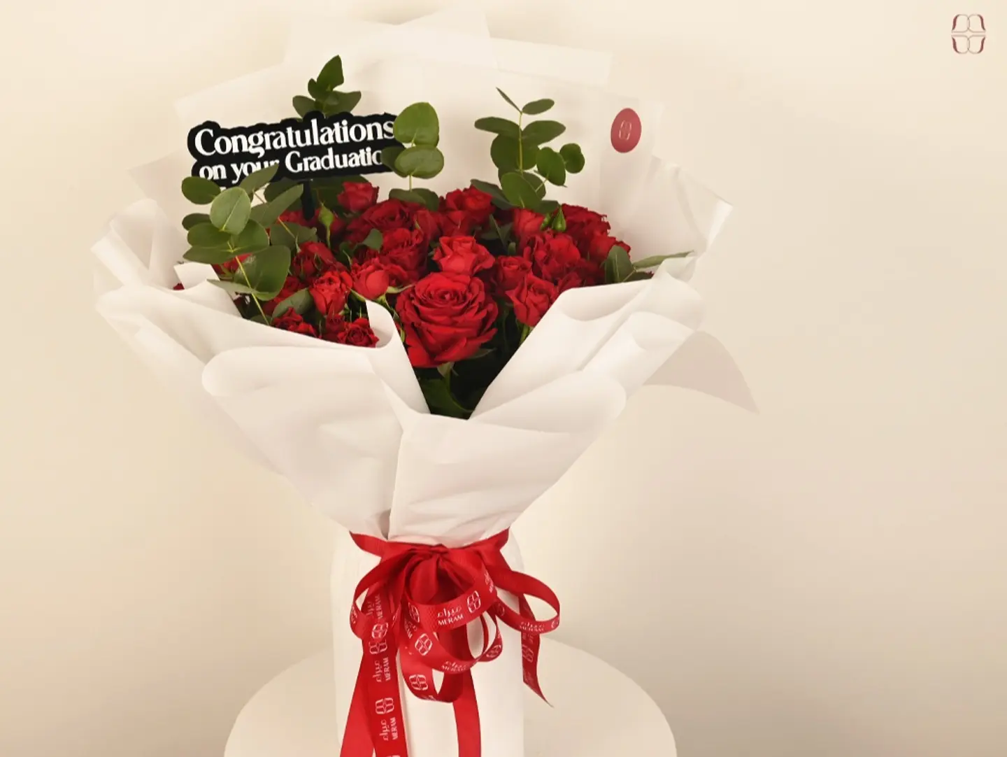 Red Graduation Bouquet