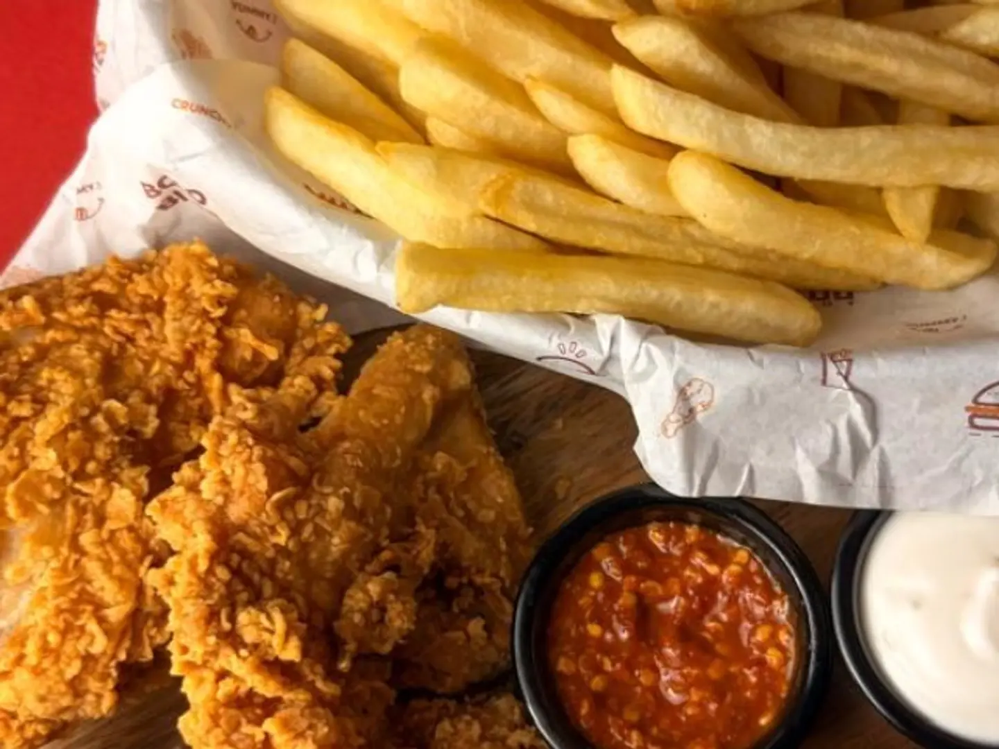 بروستد دجاج حراق