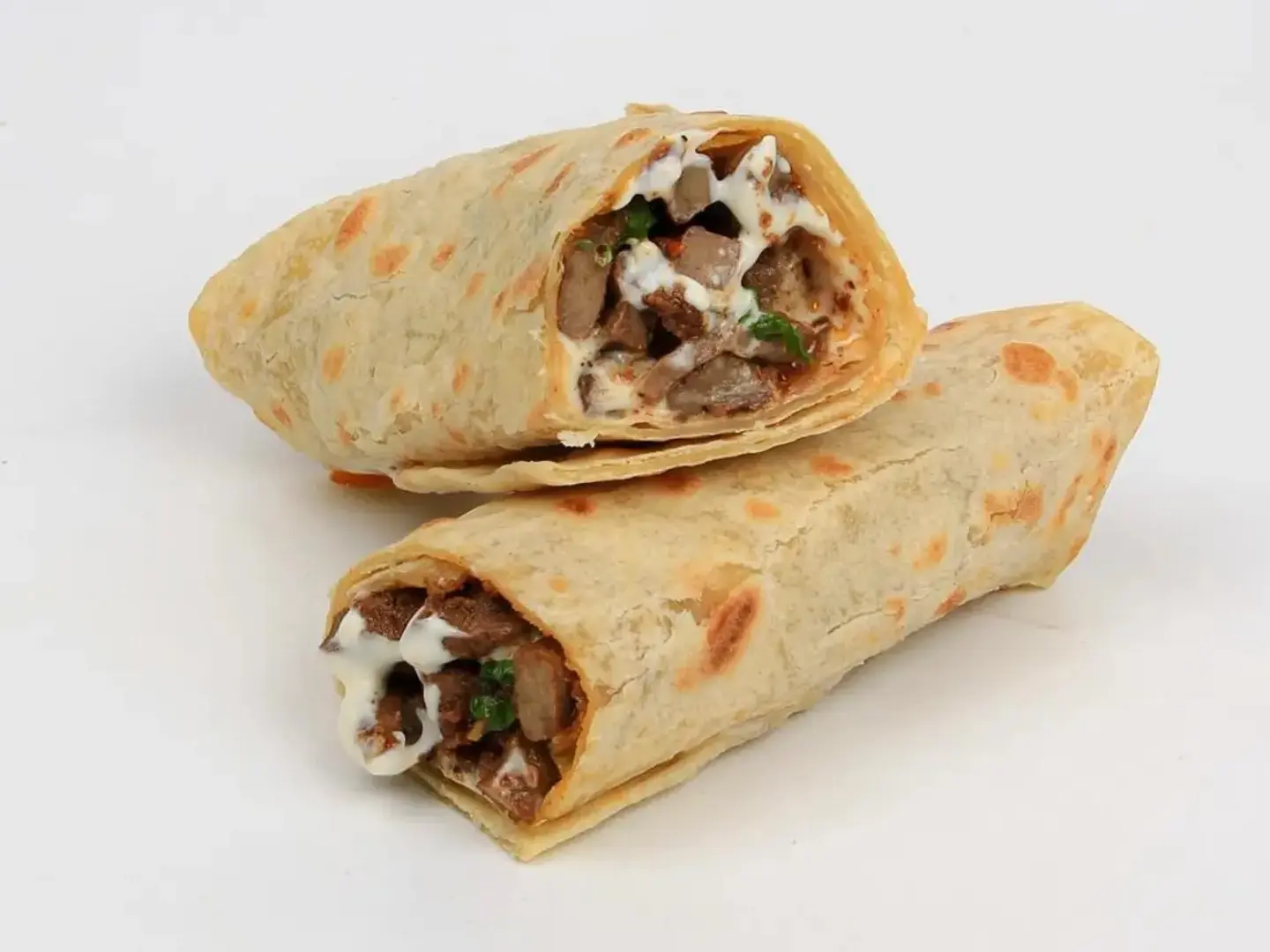 ساندويتش جباتي لحم مفروم جبن