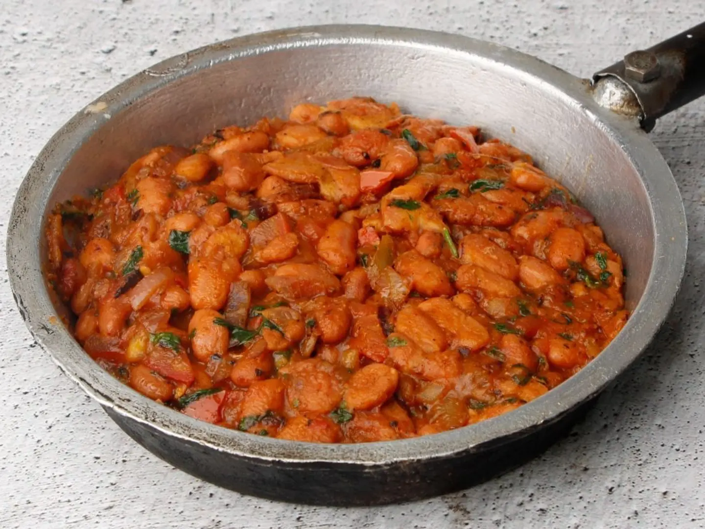 صحن فاصوليا