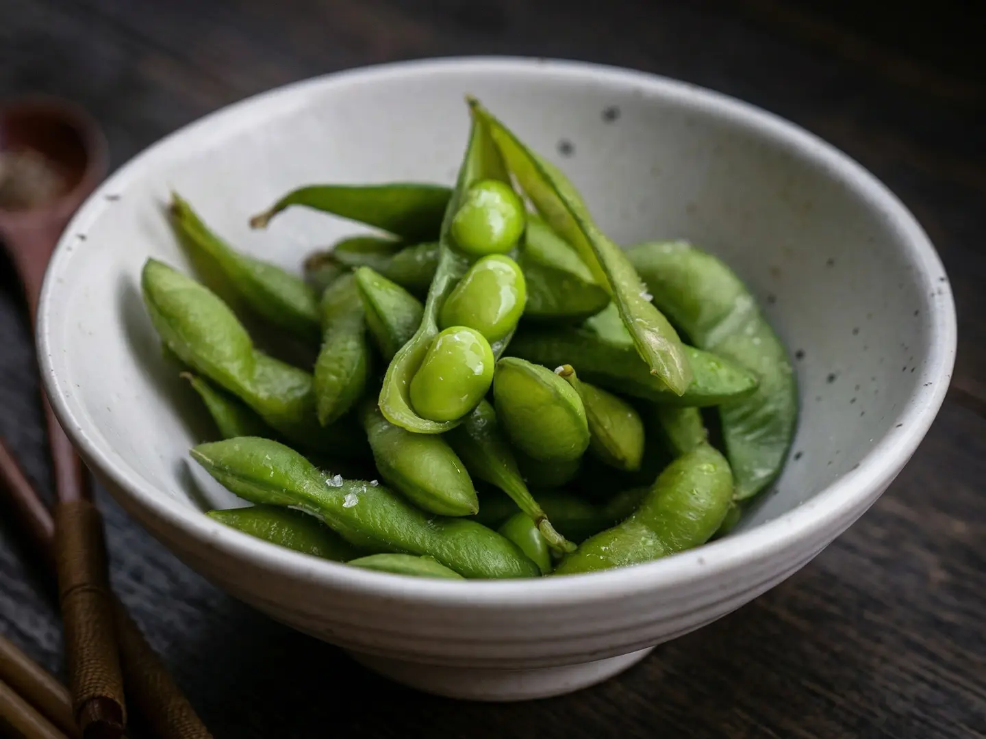 Salted Edamame