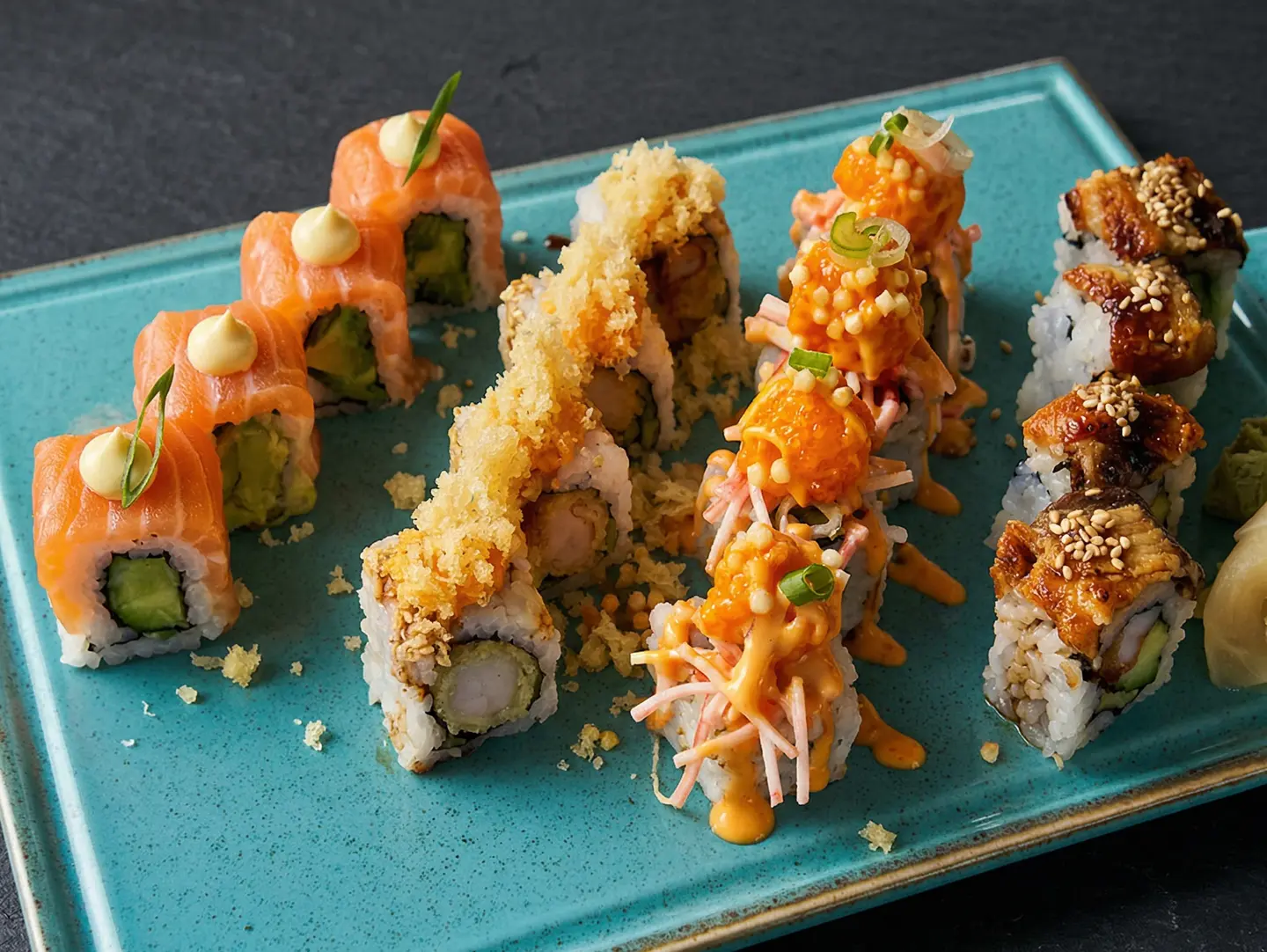 Sushi Roll Platter 16 Pcs