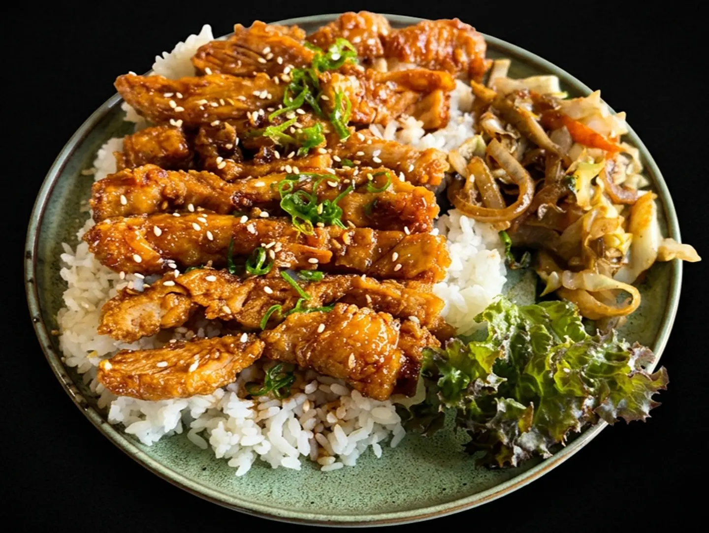 Chicken Teriyaki With Rice