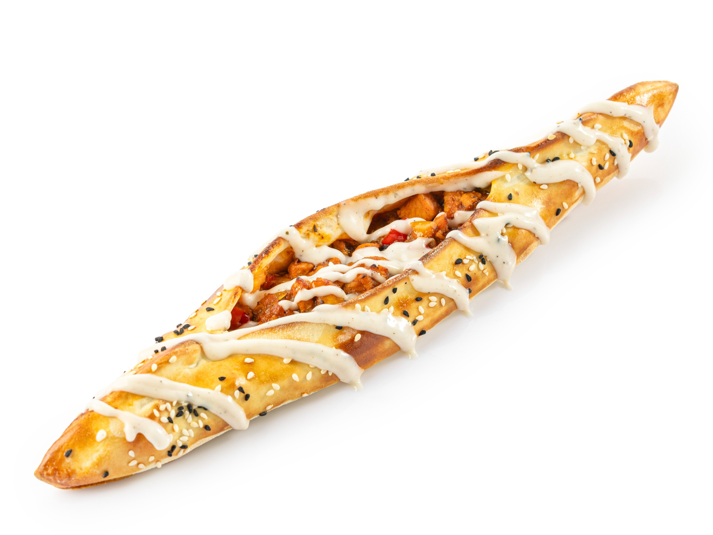 Chicken Pie With Ranch Sauce