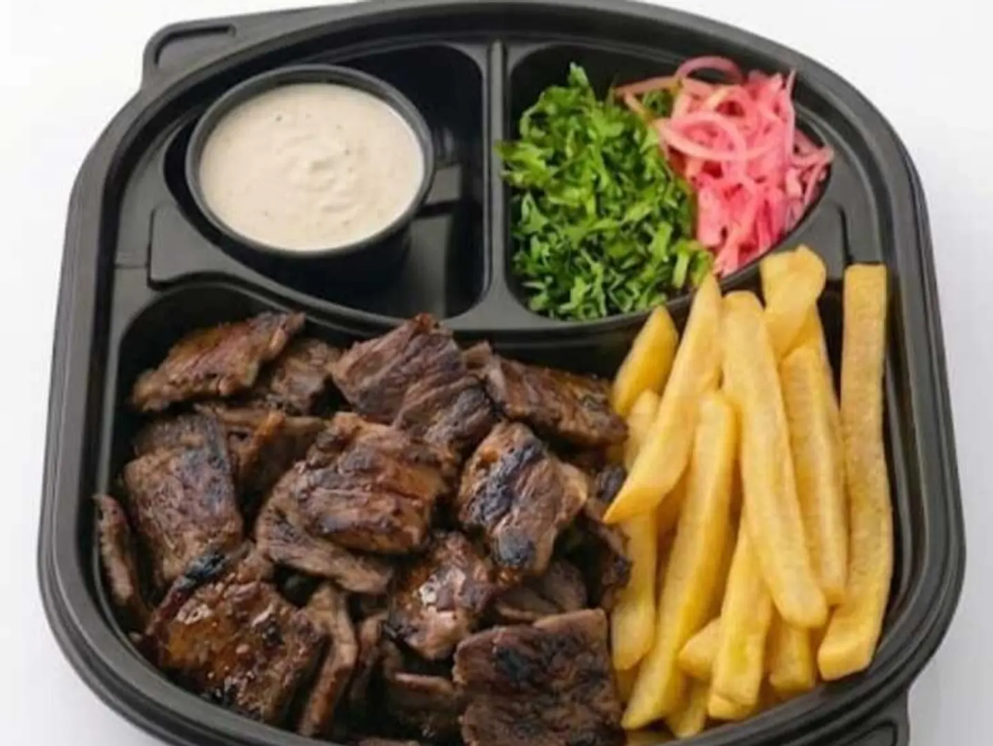 صحن شاورما لحم