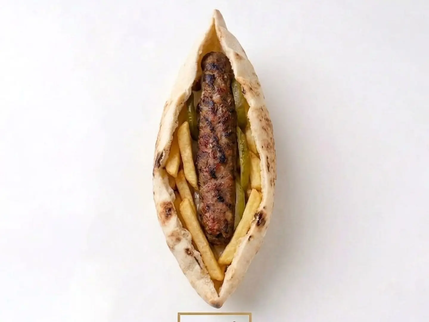 صمونة كباب دجاج
