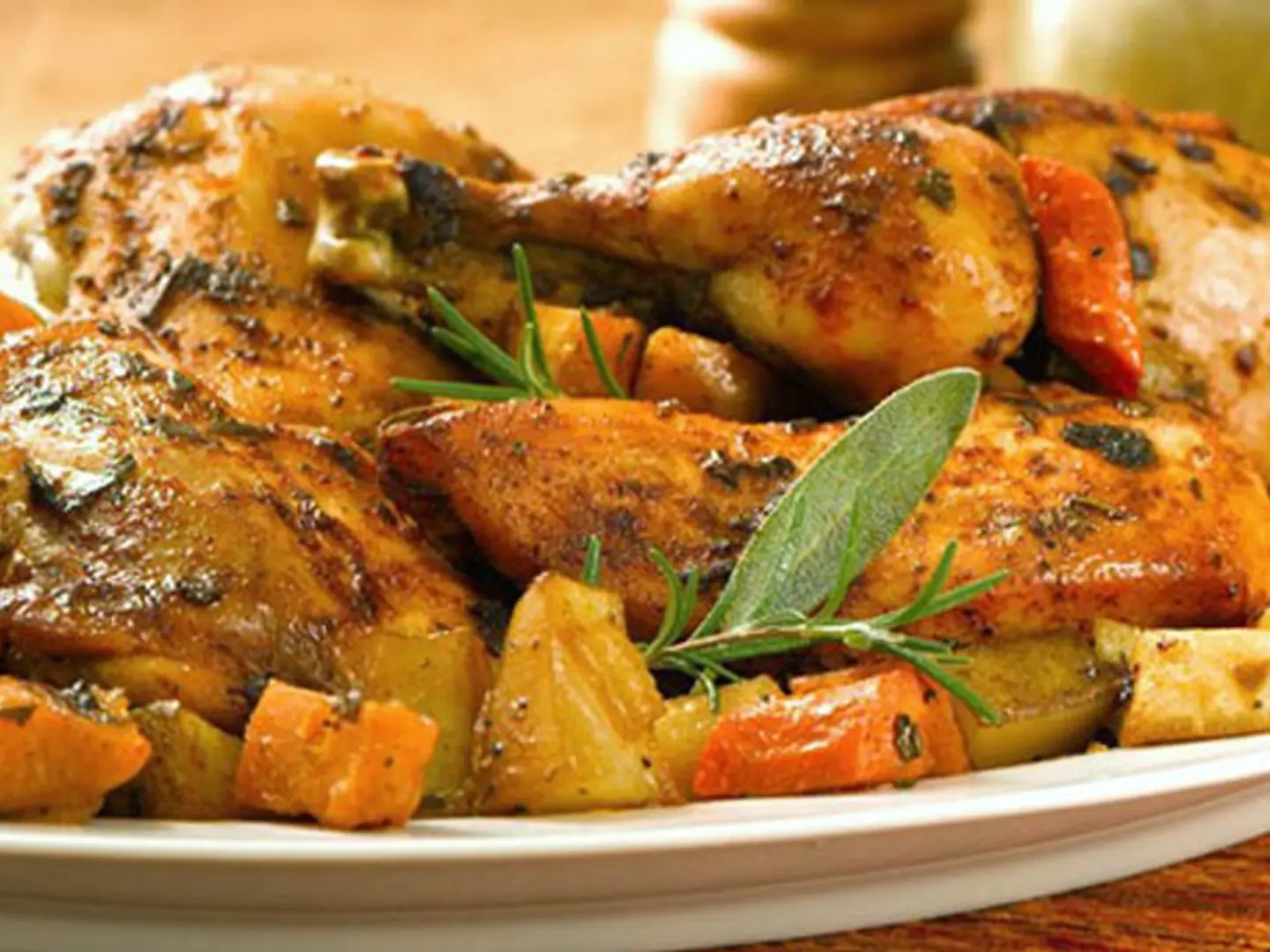 نص حبة فرن بالخضار وزيت الزيتون سادة