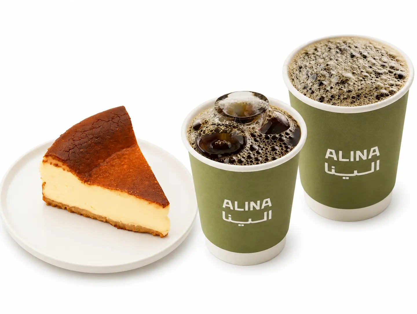 Two Coffees Today And A Madrid Cheesecake