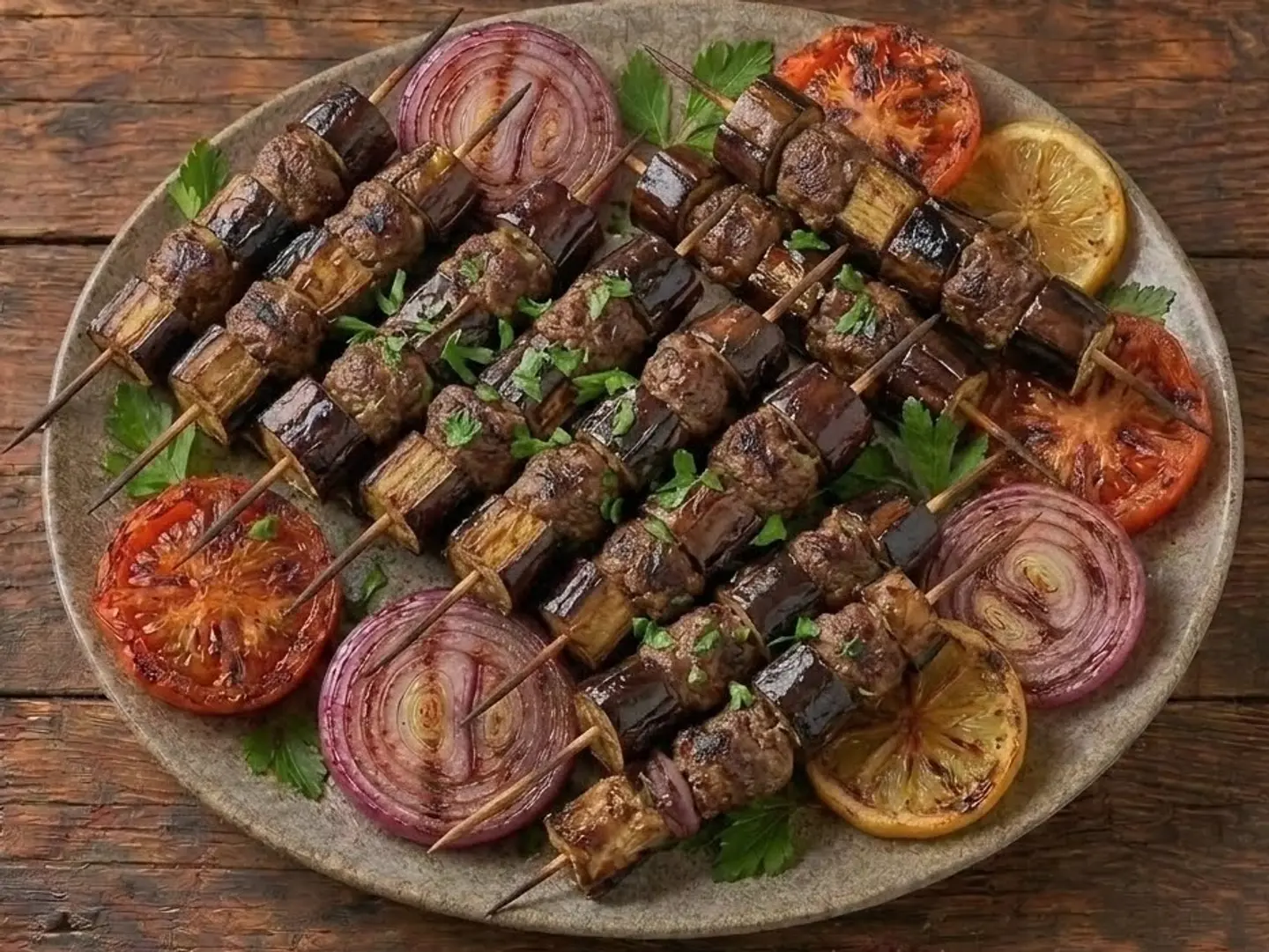 Eggplant Kebab