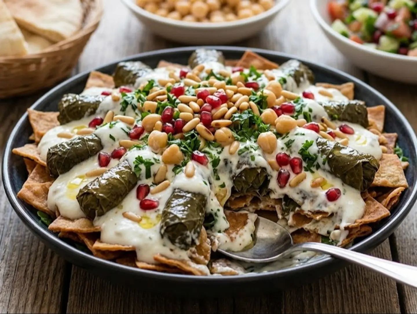 Vine Leaf Fatteh