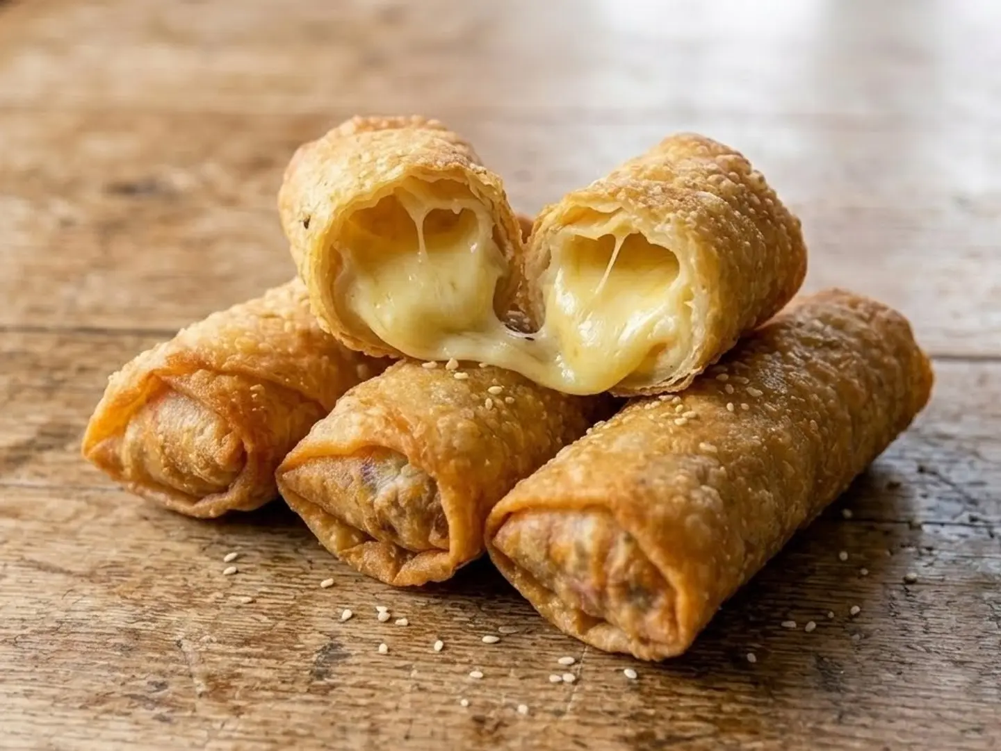 Cheese Spring Rolls (4 Pieces)