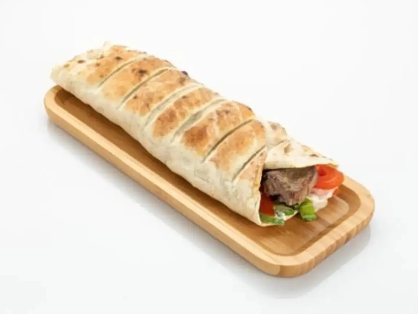 Meat Cube Sandwich
