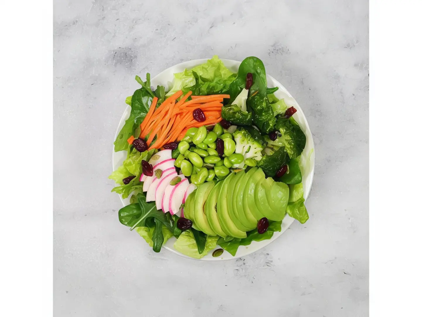 Crispy Avocado Salad