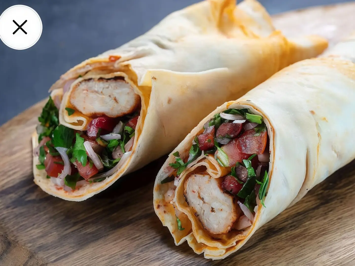 ساندويتش دجاج كباب