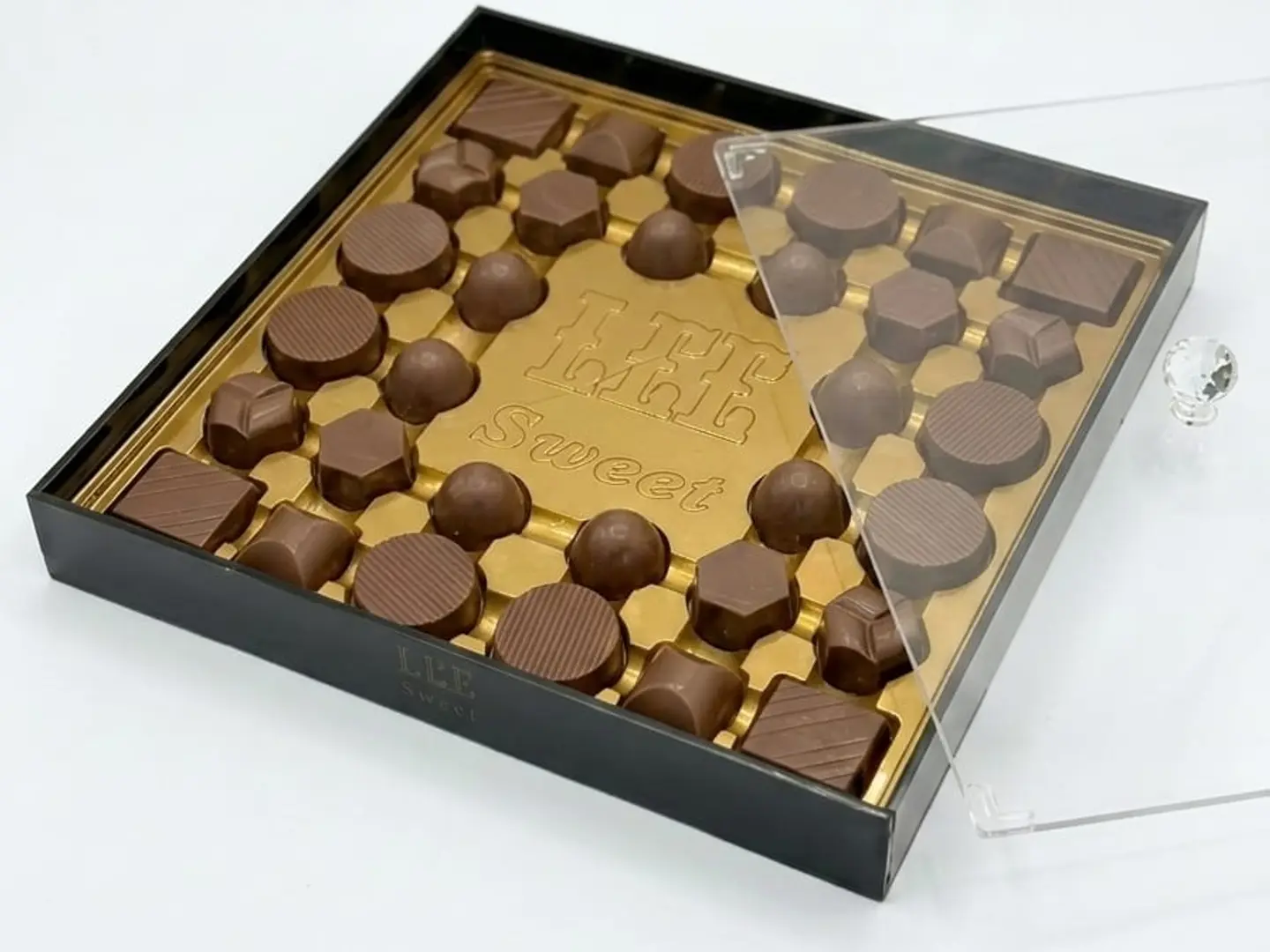 Belgian Open Chocolate Acrylic Box