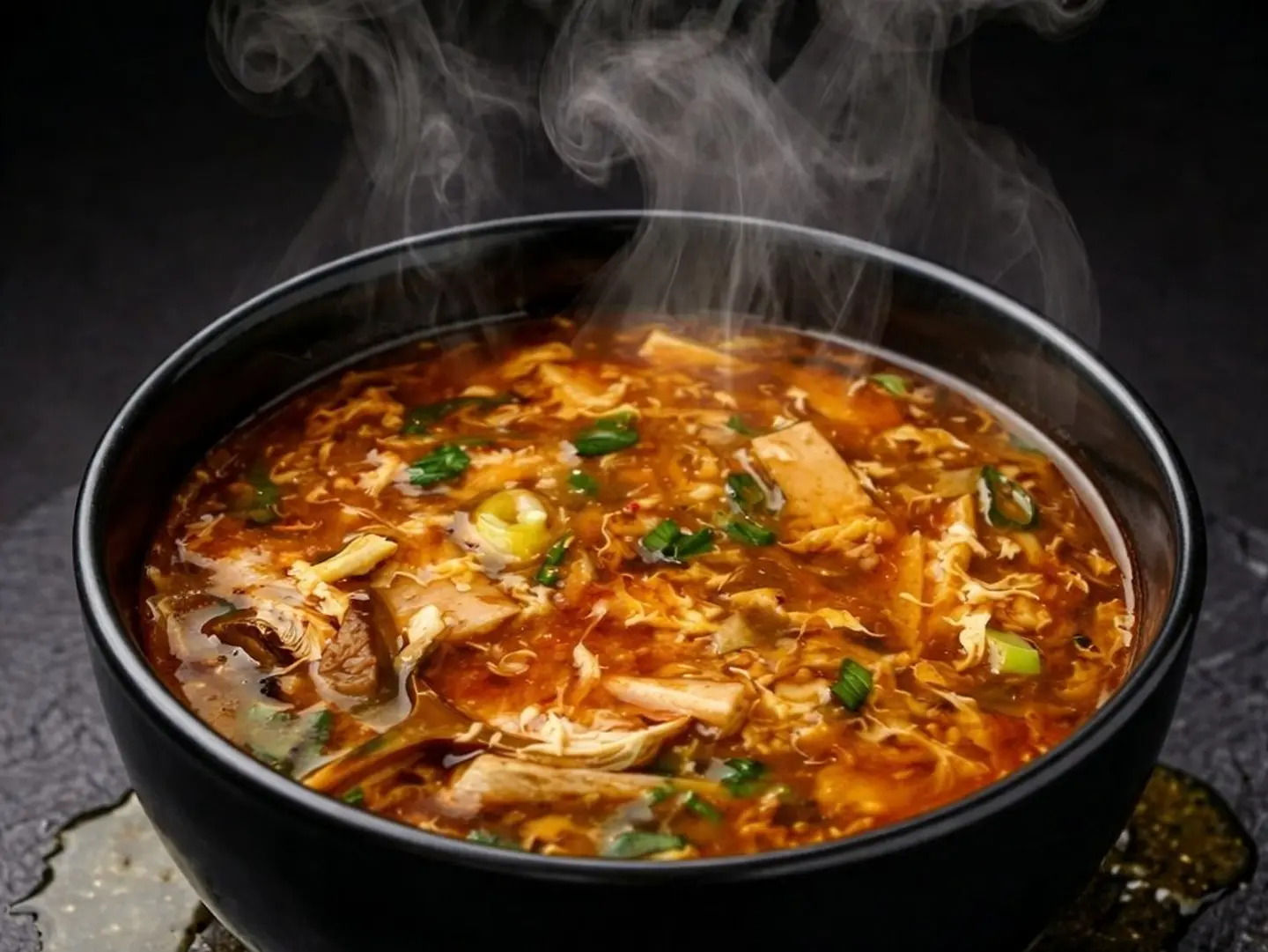 Spicy Tangy Soup (Hot & Sour)