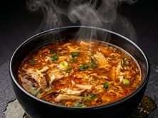 شوربة حارة لاذعة (حامضة وحارة)