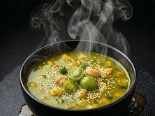 حساء كانتون (حساء الدجاج بالذرة)