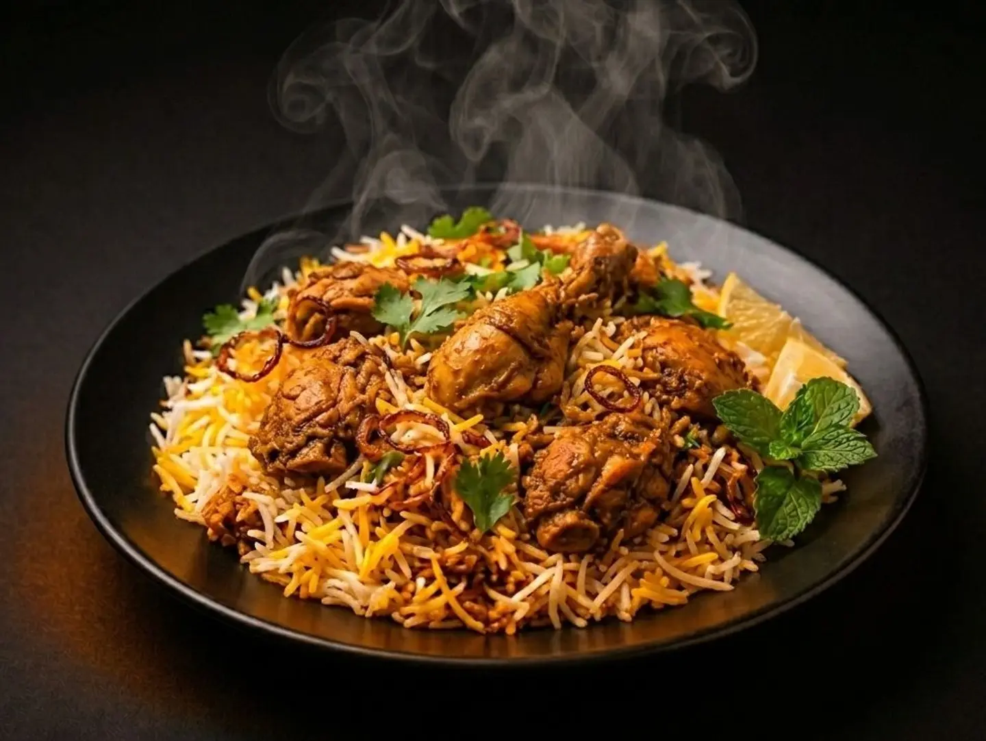 Chicken Biryani - Chicken Biryani Half