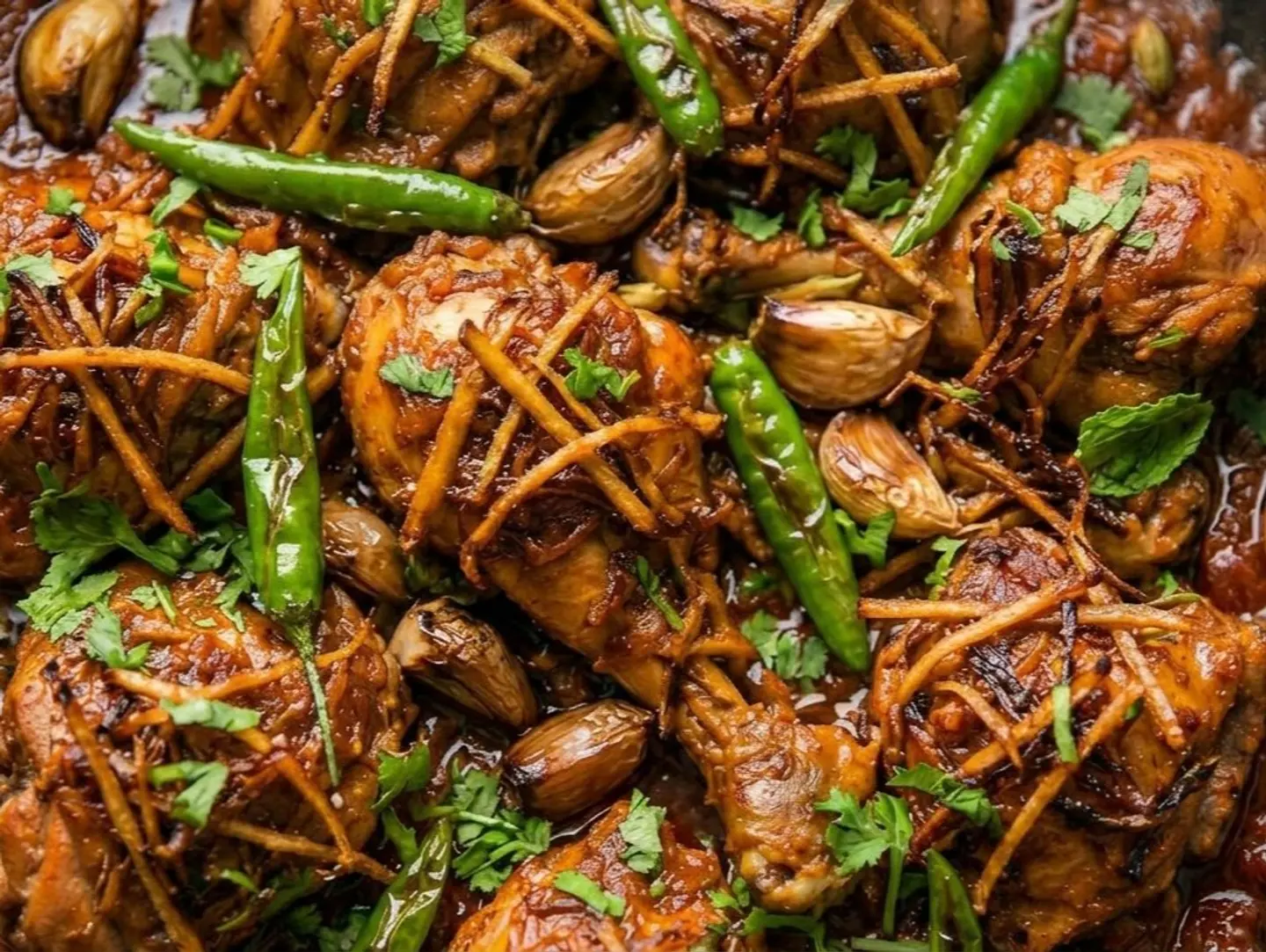 Chicken Masala Karhai Half