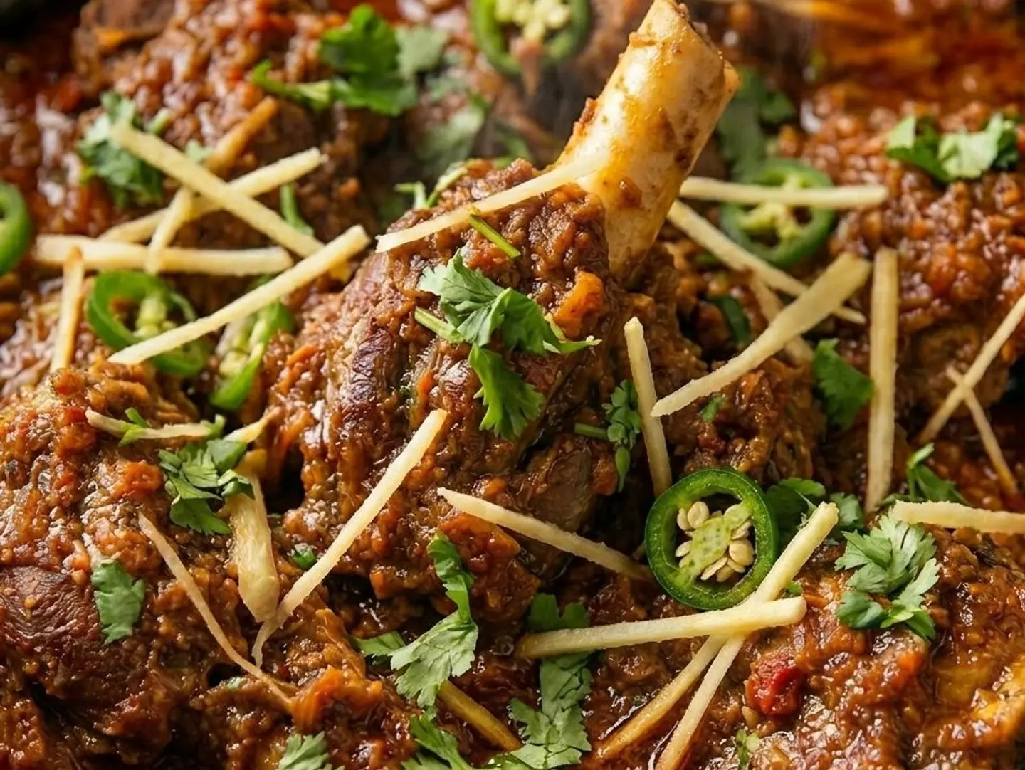 Traditional Mutton Karhai Full
