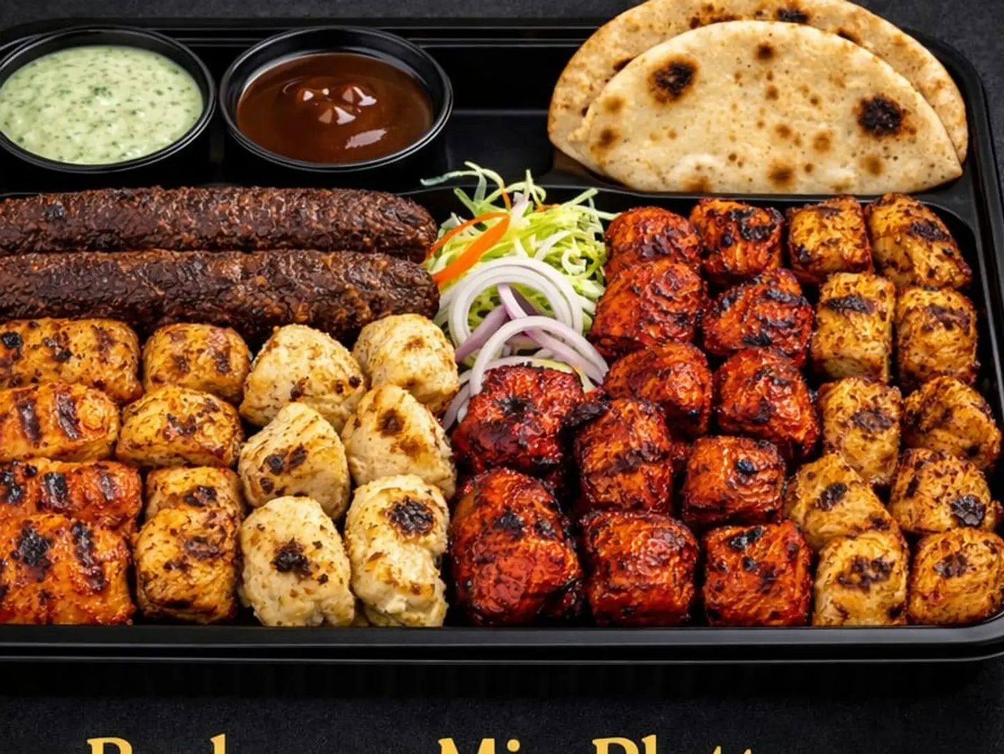 Mix Bbq Platter 4 5 Person Serving