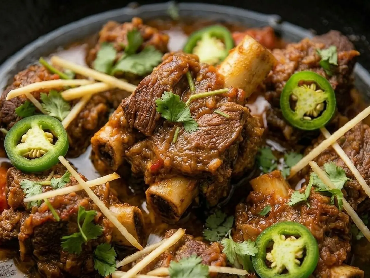 Mutton Shinwari Karahi Half