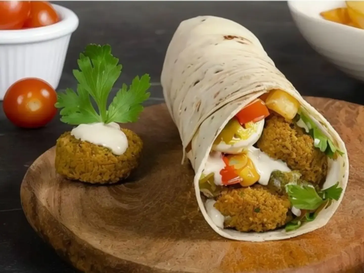 Falafel Sandwich Spice - Ordinary Bread