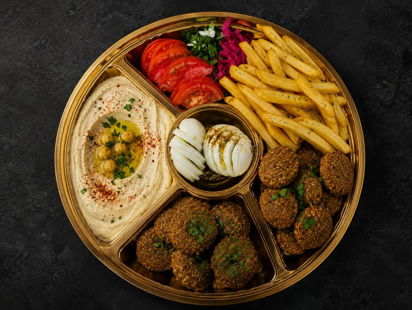 Mixed Falafel Plate