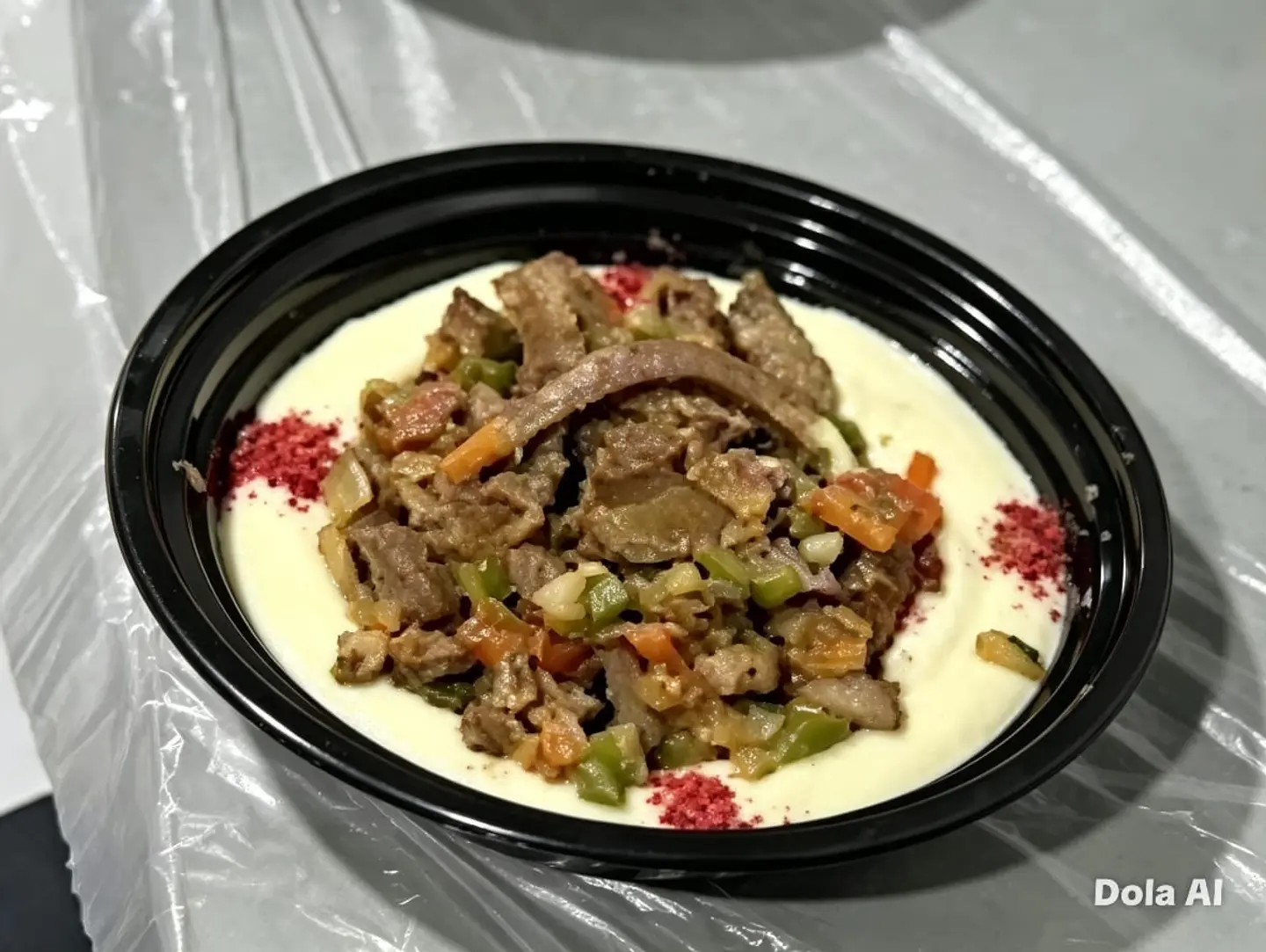 Hummus Liver Plate
