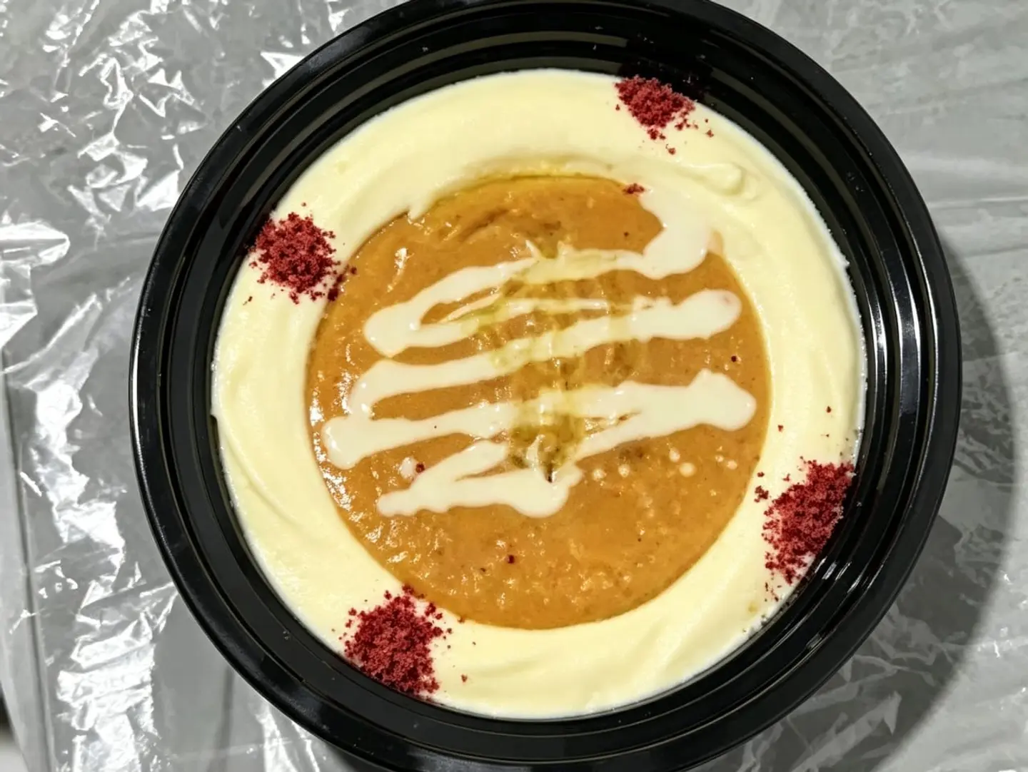 Beans With Hummus (Quds)