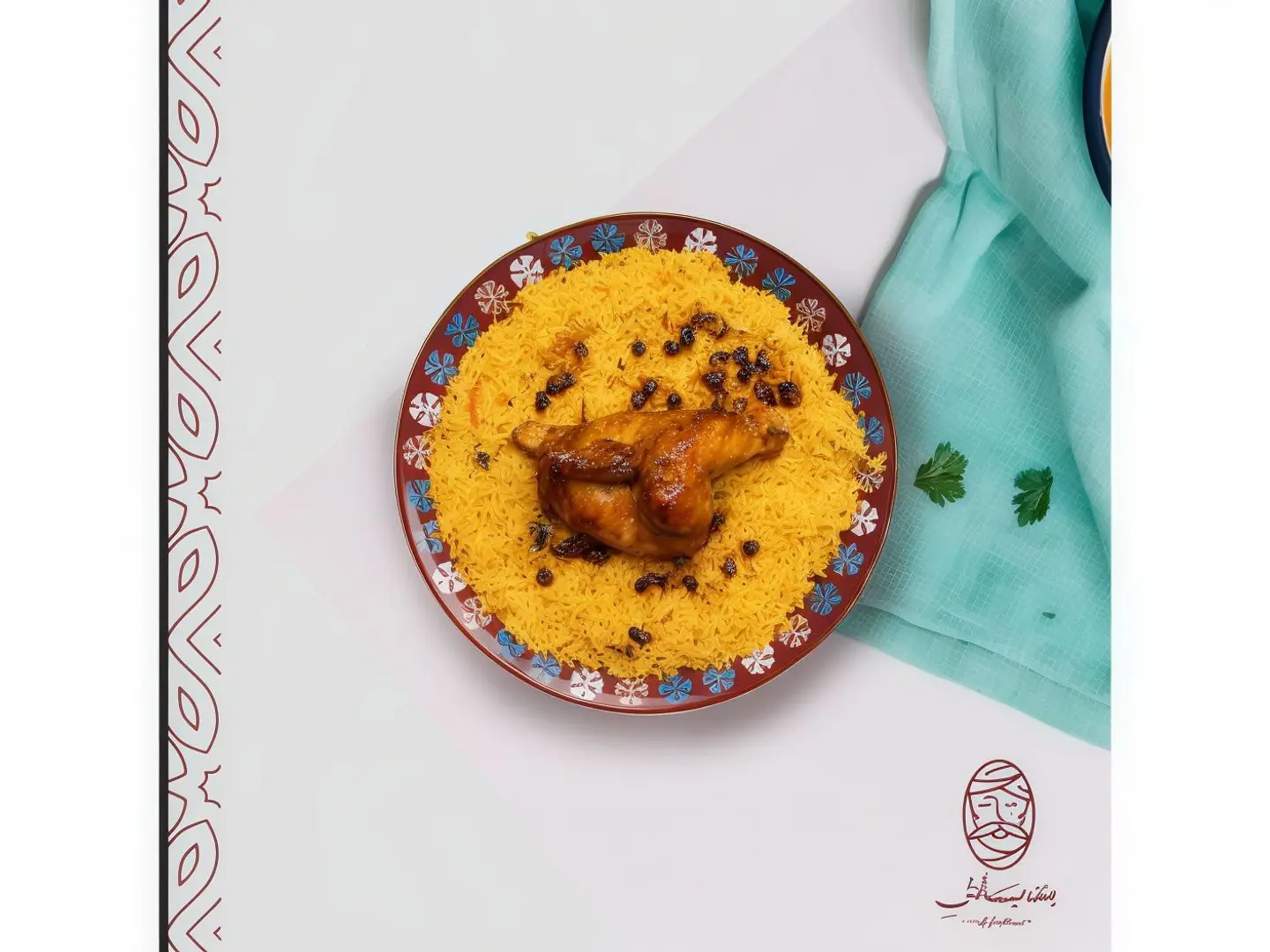 نصف دجاج شواية