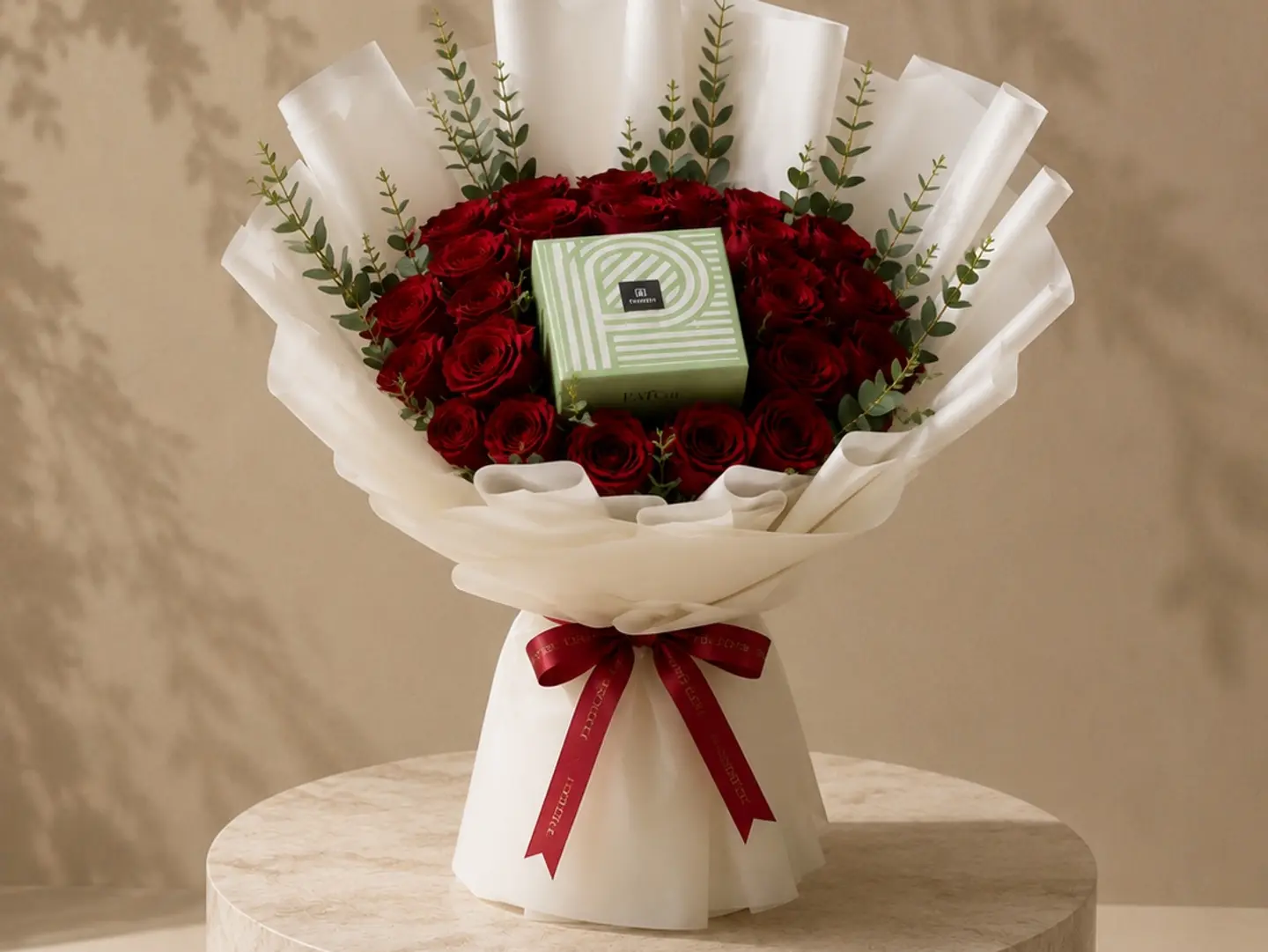 A Luxurious Bouquet With Patchi Chocolates