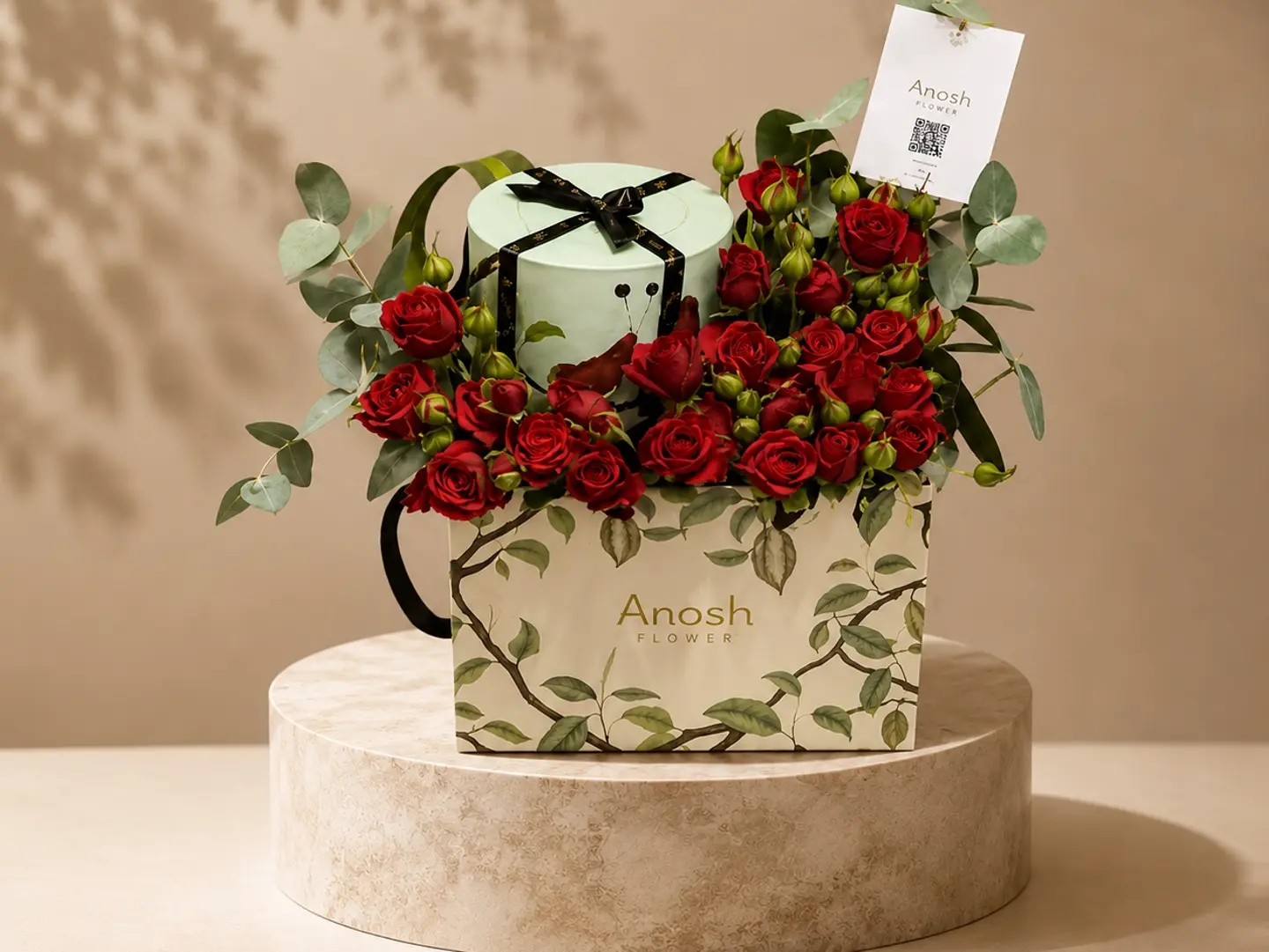 Anoush Chocolate With Baby Roses