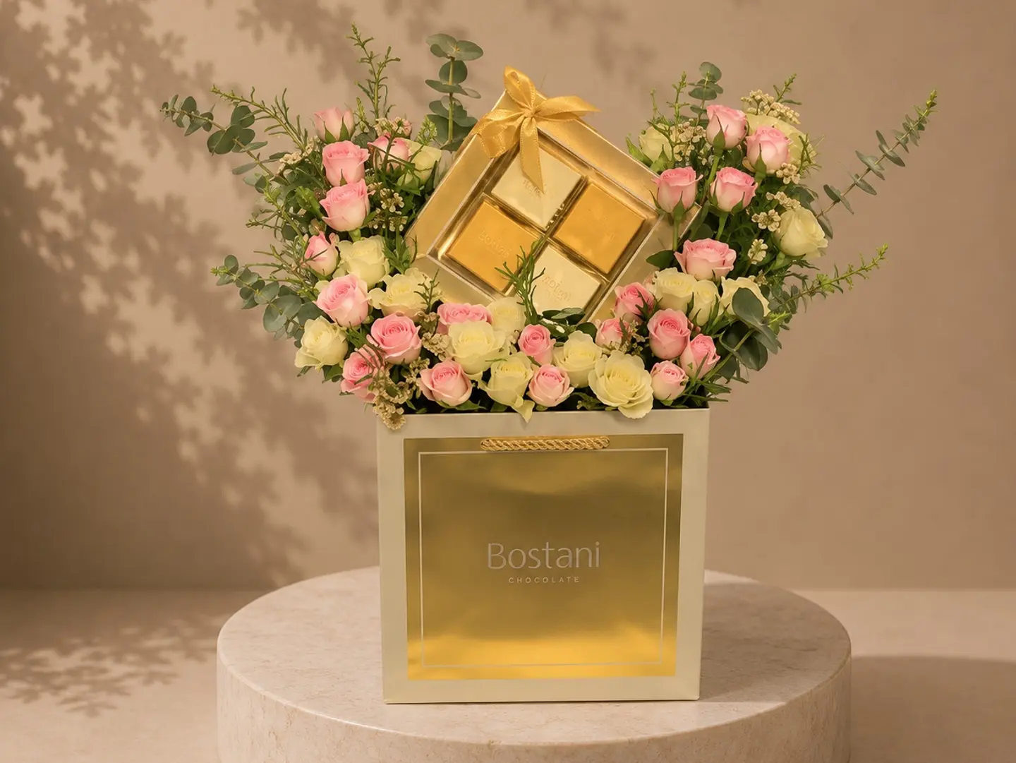 The Elegance Of Roses With Bostani Chocolates