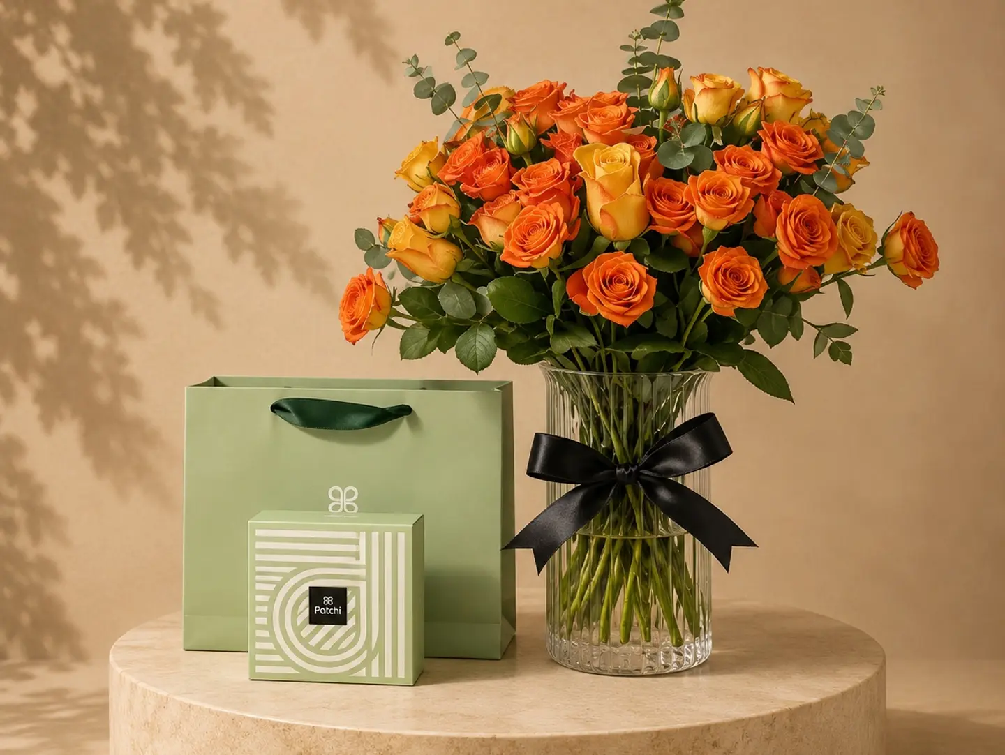 Orange With Garden Chocolate