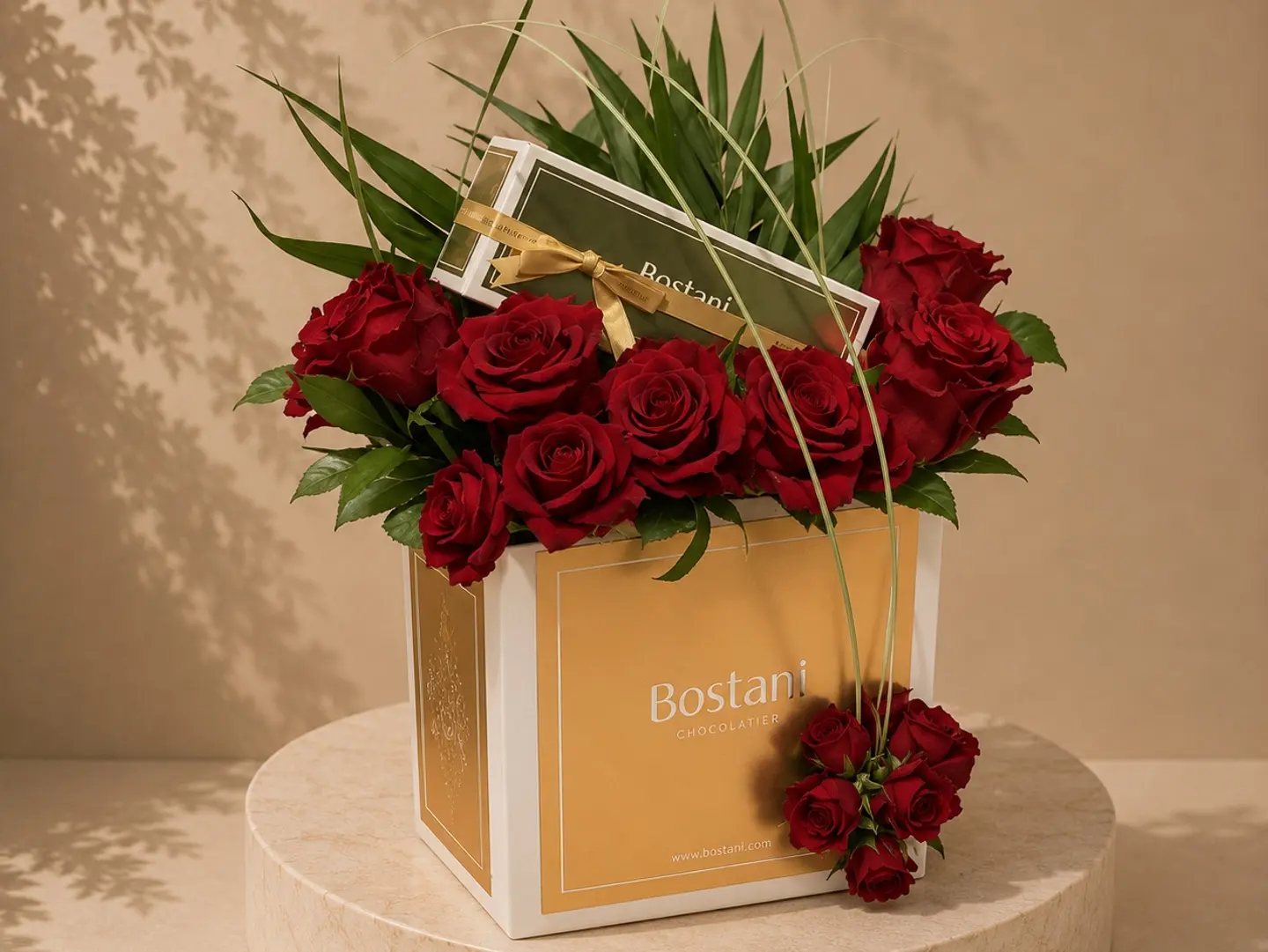 Red With Garden Chocolate