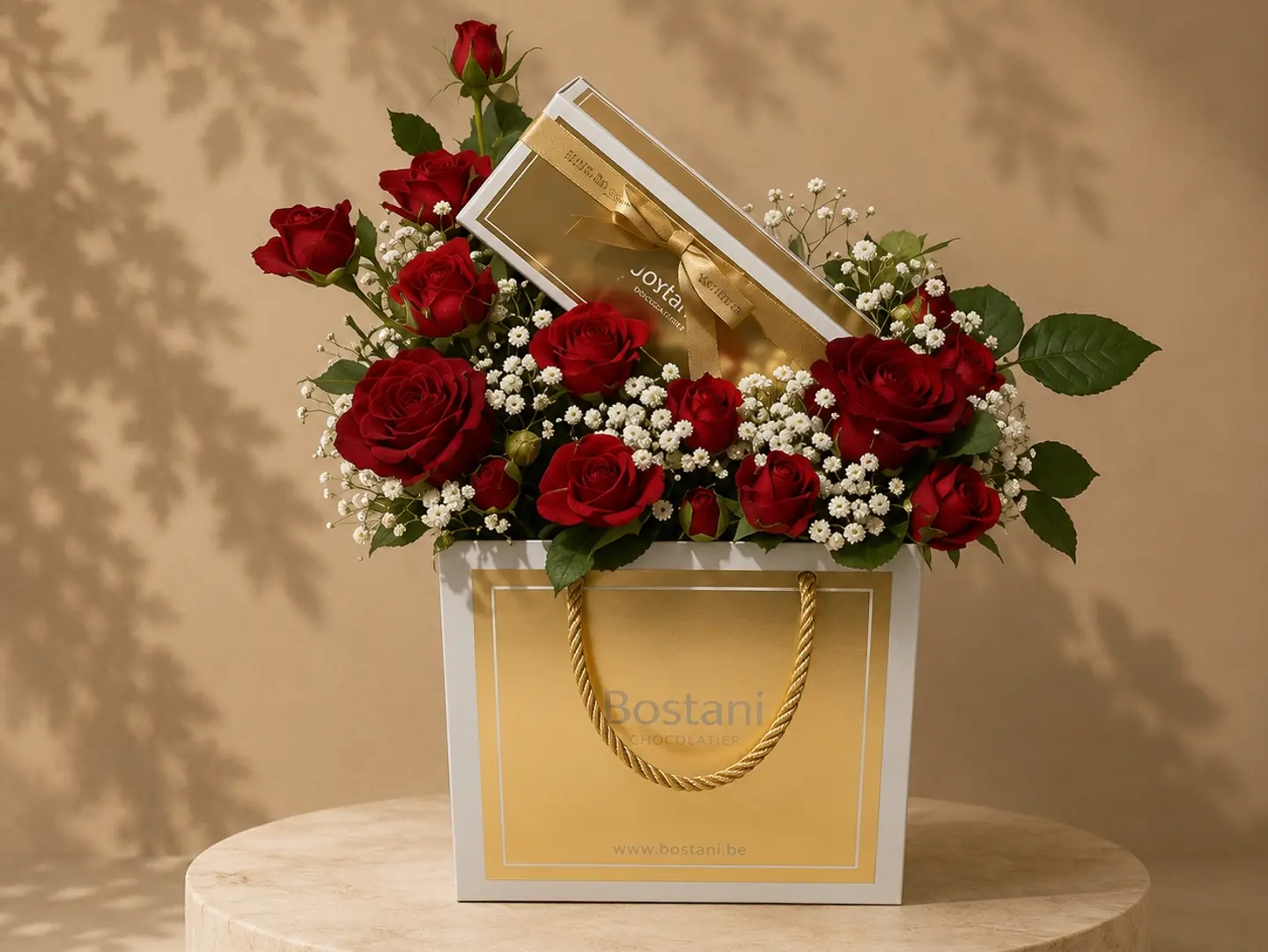 Rose Spirit Coordination With Bostani Chocolate