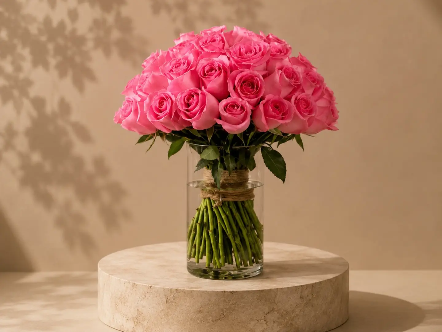 Soft Rose Vase