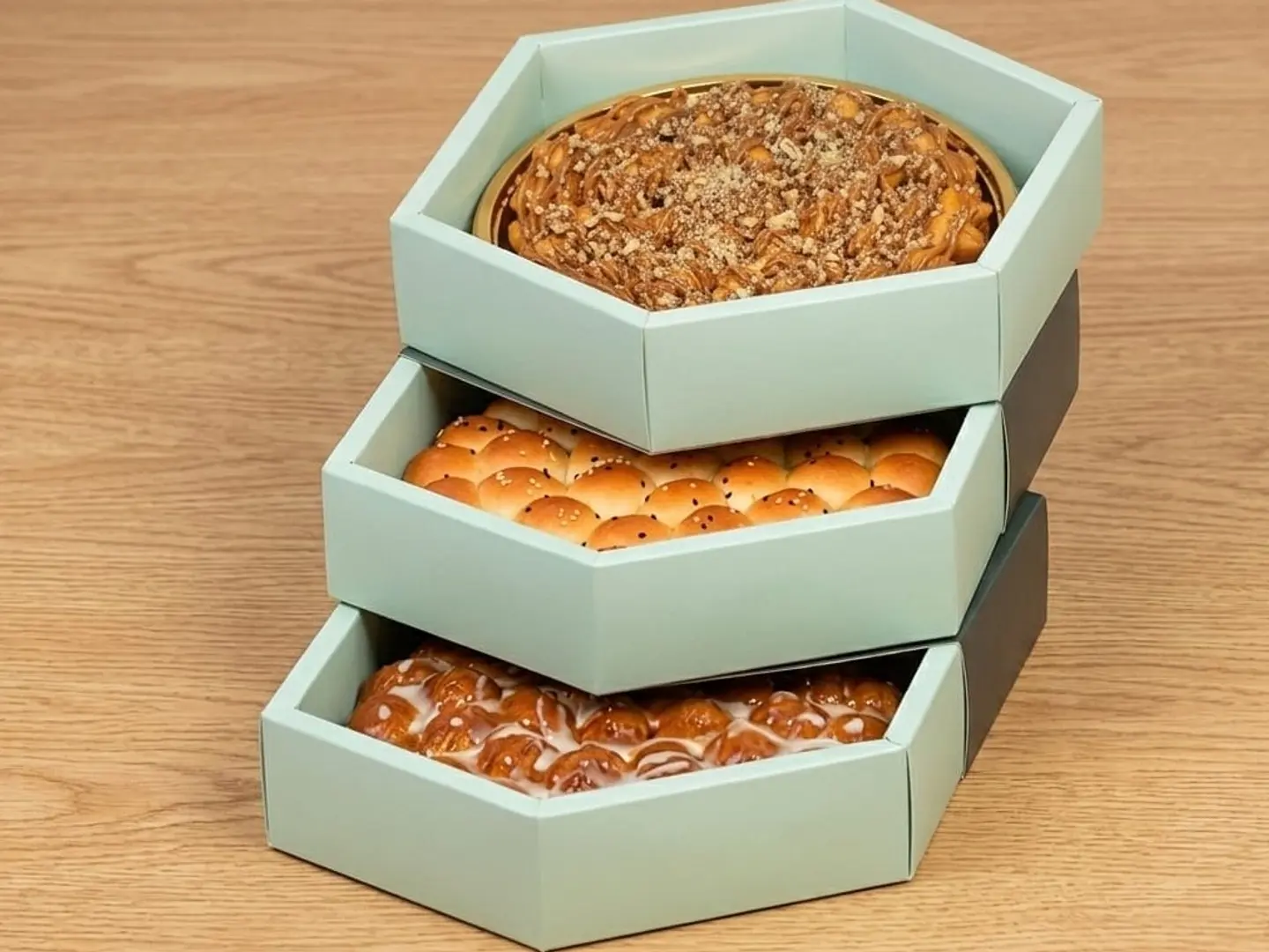 Family Box Khalia  Pecan Nutella Classic Large