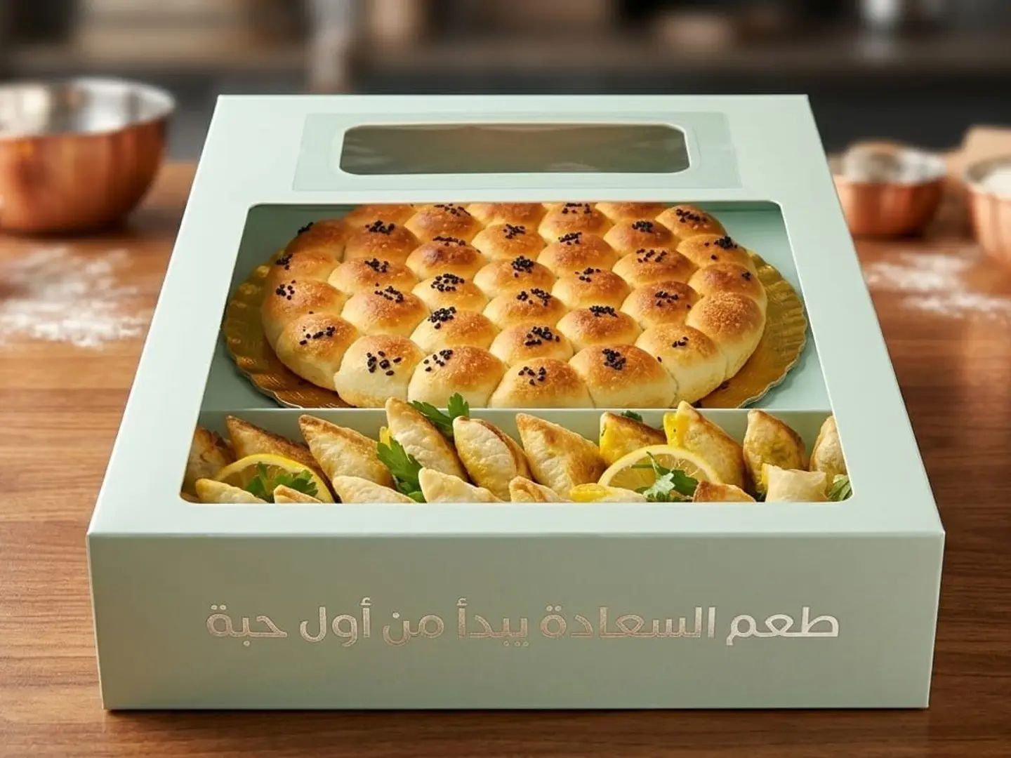 Khalia Classic Large + Mix Samosa 20