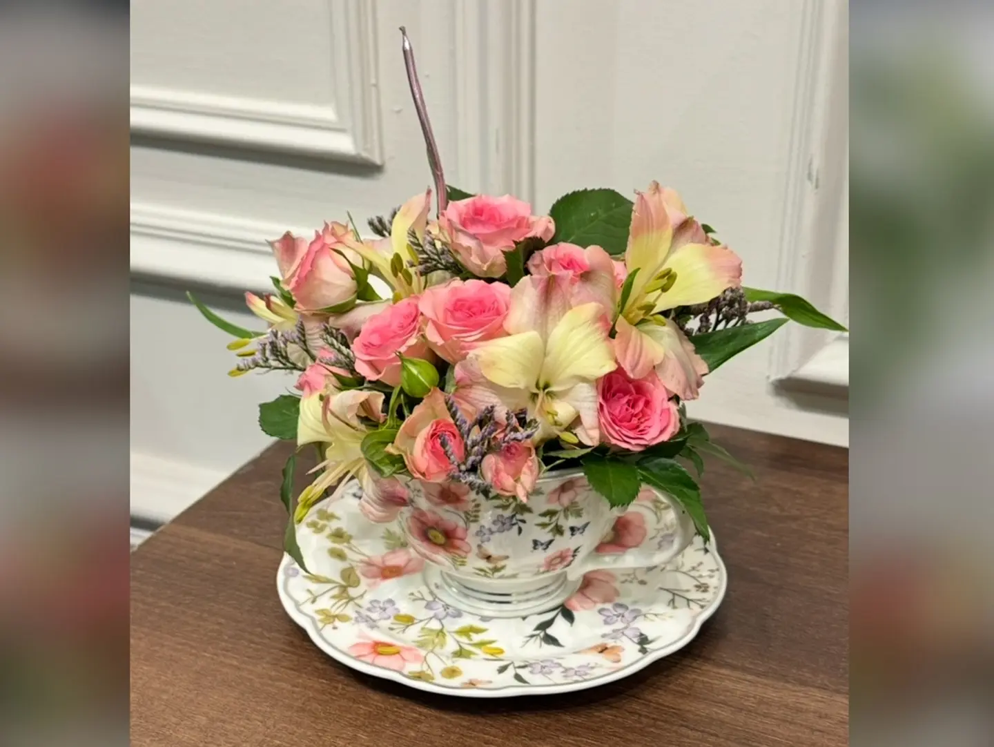 Cup And Roses 1