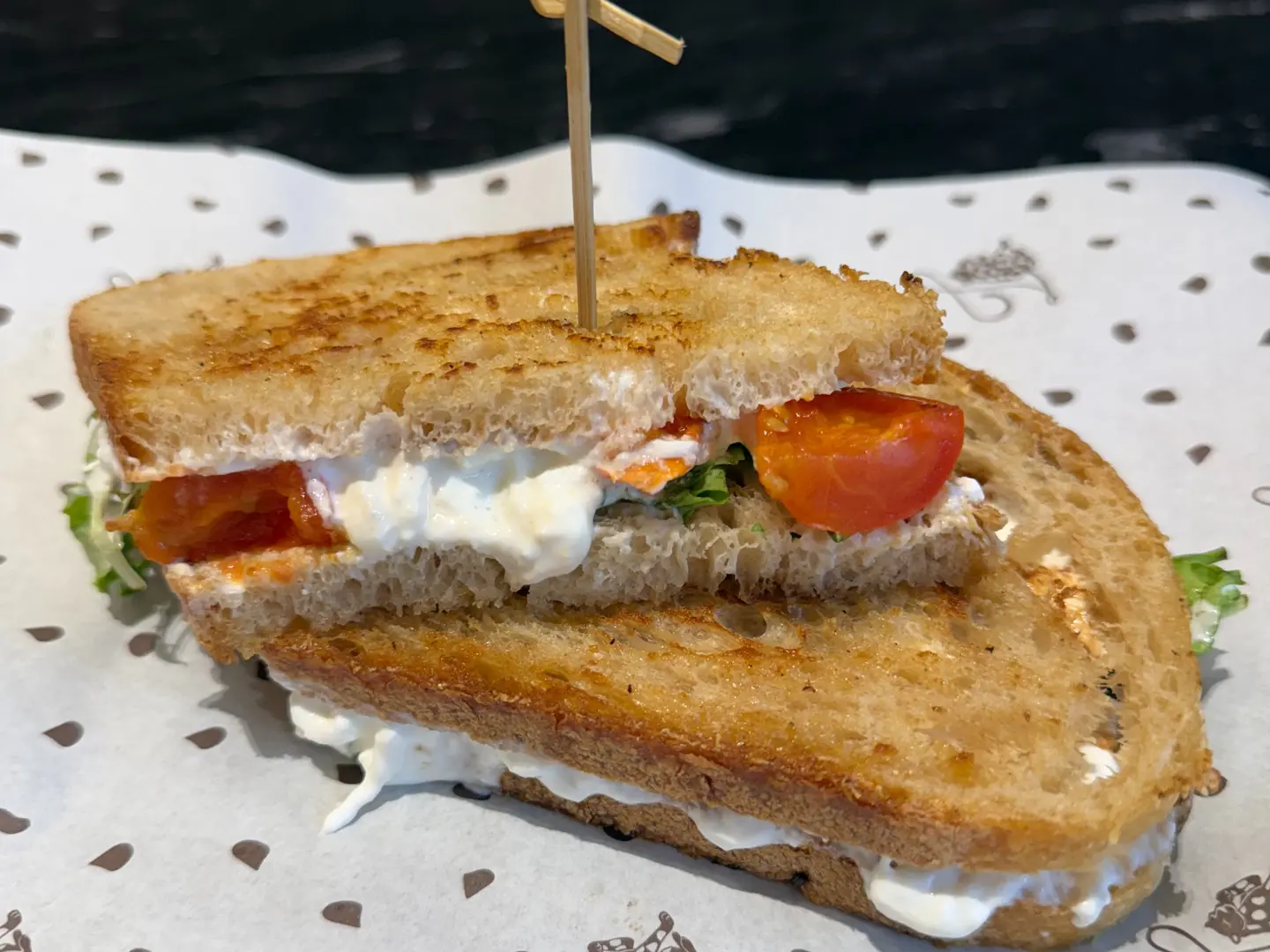 Classic Burrata Sandwich