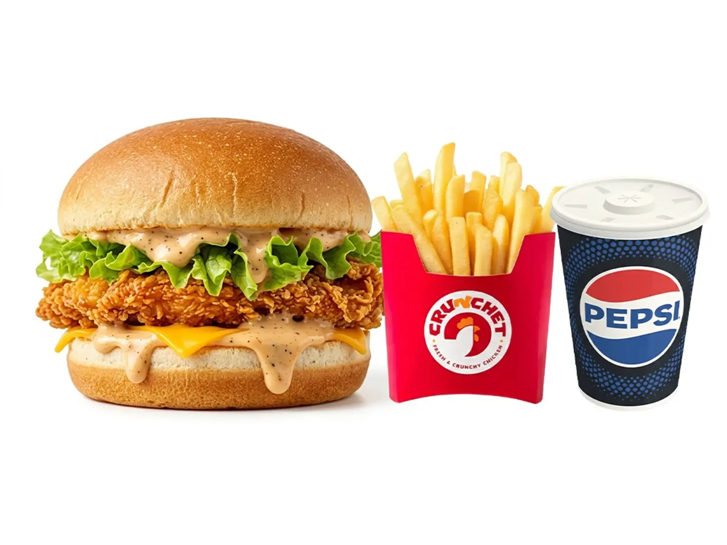 Crunchet Zinger Meal