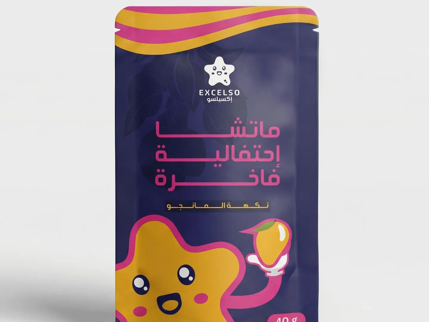 ماتشا احتفالية فاخرة - نكهة المانجو 40 قرام